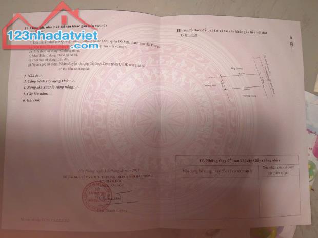 Bán đất Minh Đức - Đồ Sơn - Hải Phòng