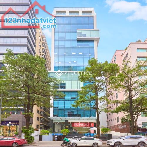 Chính chủ cho thuê văn phòng tòa nhà HT Building 80 Duy Tân Cầu Giấy Hà Nội giá từ 180k/m2 - 1