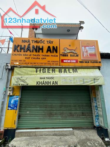 Nhà mặt tiền Võ Thị Hồi ,XTĐ,Hóc Môn 2Tx 43 m2 . Giá chỉ  3.5 tỷ (TL). - 2