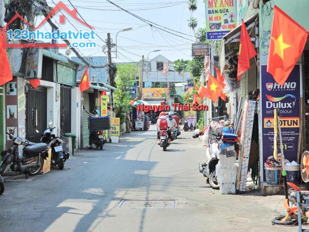 Mặt tiền Trần Bá Giao P.5 GV - 45m2 3PN - ngay vincom PVT - Nhỉnh 5 tỷ