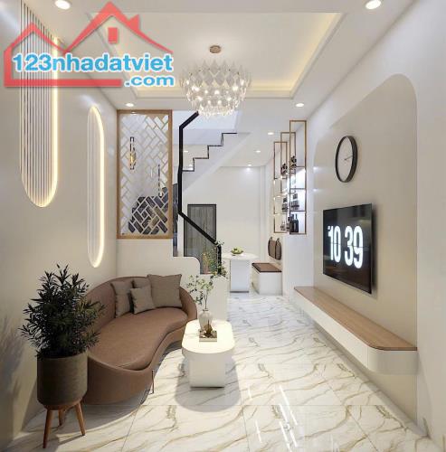 🌹🌹NHÀ MỚI ĐẸP- HẺM XH- SÁT MẶT TIỀN CAO ĐẠT-TRẦN BÌNH TRỌNG 3TẦNG, VÀO Ở NGAY - 2