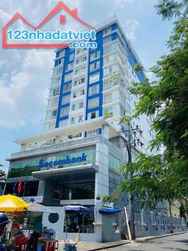 Cần cho thuê chung cư Sacomreal Hòa Bình 60m 2PN nhà trống giá 7,5 triệu