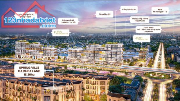 Cần bán căn hộ FIATO AIRPORT City Nhơn Trạch, 1,9 tỷ, dt 53 m2, nhiều tiện ích