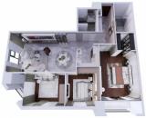 Bán căn hộ diện tích 137m2 - toà D
