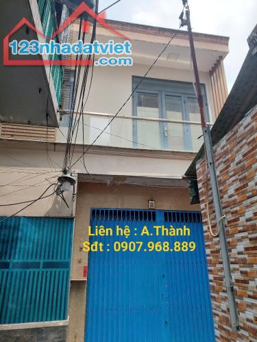 Nhà cho thuê 6m x 6m , 1 trệt 1 lầu , Phạm Văn Chí, Phường 3 ,Quận 6