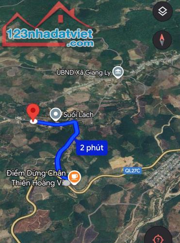 Bán đất Giang Ly giáp suối ngay khu nghỉ mát Suối Lách - 3