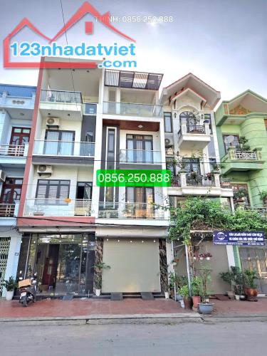 Nhà 4 tầng dân xây hiện trạng còn mới nguyên; đường Ngô Gia Khảm có yếu tố K. doanh; 5,8 T