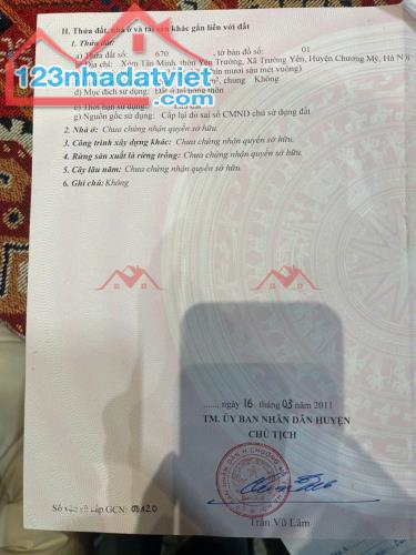 CHÍNH CHỦ BÁN CĂN NHÀ 96M TẠI TRƯỜNG YÊN-CHƯƠNG MỸ-HÀ NỘI - 4