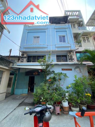 BÁN NHÀ_AN BÌNH_QUẬN 5 HẺM 8M 4 TẦNG - DÒNG TIỀN 36TR/THÁNG