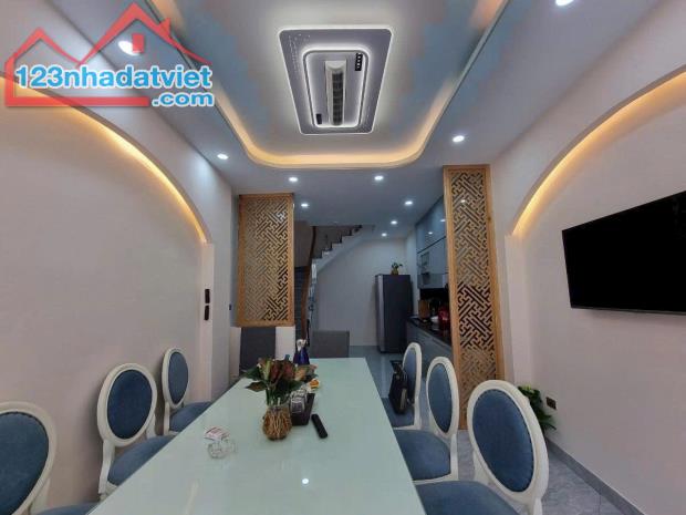 TÂN PHÚ, GIÁP TÂN BÌNH, ÔTÔ TRONG NHÀ, 46m2, 5 TẦNG, NGANG 5.5m, NHỈNH 6 TỶ