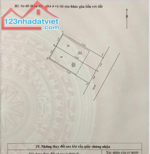 Bán mảnh Đất 39 m² còn sót tại Sài Đồng 👉giá 3,7