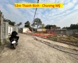 CHÍNH CHỦ BÁN LÔ ĐẤT 52M TẠI THANH BÌNH-CHƯƠNG MỸ-HÀ NỘI