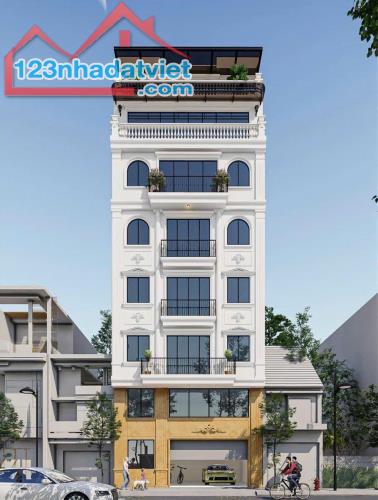 Bán toà nhà VP Nguyễn Chí Thanh - 85m x 7 tầng thang máy, ôtô đỗ cửa, MT 8m