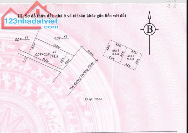 NGÂN HÀNG BÁN ĐẤT TP Đồng Hới, Quảng Bình 179m2, 15.5 tỷ. - 1