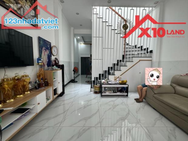 TRẢNG DÀI, BIÊN HÒA, NHÀ ĐẸP 2 TẦNG, 62M2, FULL THỔ CƯ - 3,99 TỶ 30M RA MẶT TIỀN