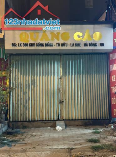 CHÍNH CHỦ CHO THUÊ MẶT BẰNG 1 TẦNG TẠI PHỐ NGUYỄN THANH BÌNH - LA KHÊ - HÀ ĐÔNG - HÀ NỘI