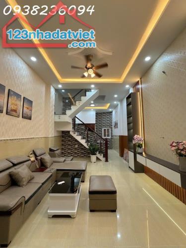 NHÀ 4 LẦU ĐẸP, HẺM LỚN 6M, NGAY TRƯƠNG TÔ NGỌC VÂN, GIÁ TỐT 4.65T,