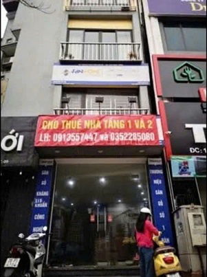 Chính chủ cho thuê nhà mặt phố số 125 Minh Khai, HBT, Hà Nội. 25tr/th, LH 0919992311