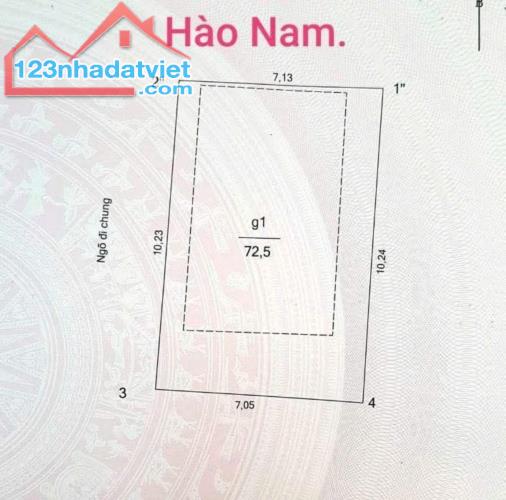 BÁN NHÀ HÀO NAM 73M² 4 TẦNG MT 15M GIÁ 20.5 TỶ  KINH DOANH ĐỈNH - 3