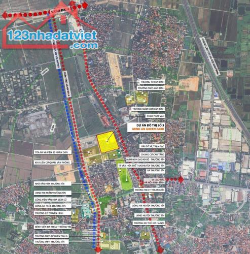Quỹ hàng mở bán đợt 1 Minh An Green Park - Thường Tín