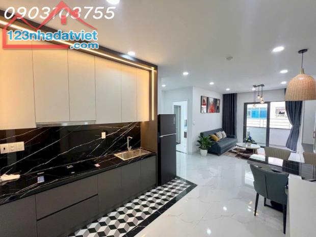 (3608 1B) Cho thuê căn hộ rộng rãi đẳng cấp Mường Thanh Viễn Triều đủ nội thất xịn xò
