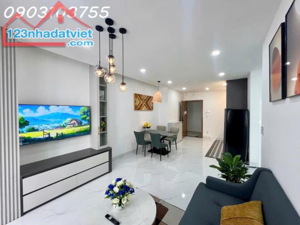 (3608 1B) Cho thuê căn hộ rộng rãi đẳng cấp Mường Thanh Viễn Triều đủ nội thất xịn xò - 1