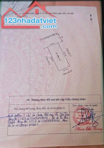 Duy nhất 1 lô tại TĐC đằng sau UBND xã Lê Lợi giá chỉ 2 tỷ  LH 0979087664 - 3