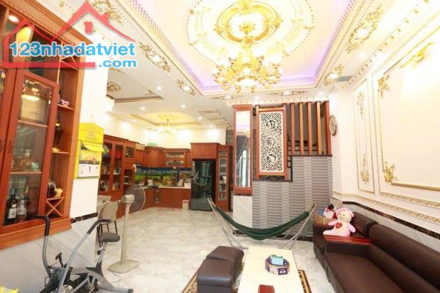 KHU BIỆT THỰ LIỀN KỀ ĐÔNG HƯNG THUẬN QUẬN 12 - 80M2, NGANG 7M, 4 TẦNG, 4 PN - NỘI THẤT - 2