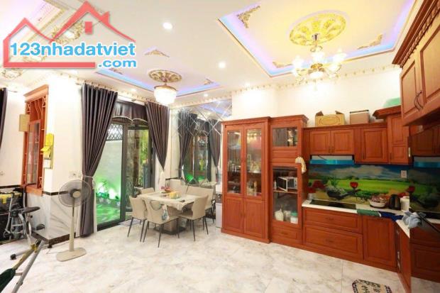 KHU BIỆT THỰ LIỀN KỀ ĐÔNG HƯNG THUẬN QUẬN 12 - 80M2, NGANG 7M, 4 TẦNG, 4 PN - NỘI THẤT - 3