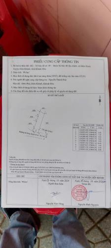 Lô đất Diên Khánh 100m2 chỉ 390tr có thổ và sổ riêng (chủ cần bán Nhanh) - 3