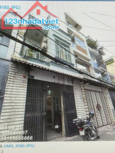 Bán nhà HXH Thống Nhất, P.16, Gò Vấp: 4,6 x 11, giá 5,5 tỷ.