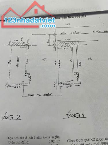 Bán nhà HXH Thống Nhất, P.16, Gò Vấp: 4,6 x 11, giá 5,5 tỷ. - 4