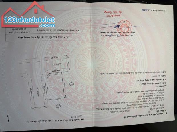 —-SIÊU PHẨM LÔ GÓC ĐẤU GIÁ – TRUNG TÂM QUẬN AN DƯƠNG Lh 0979087664 - 3