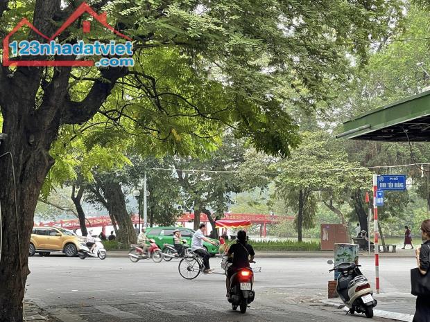⚜️ VIP CỦA VIP, 2 MẶT PHỐ ĐINH TIÊN HOÀN, CẦU GỖ, VIEW HỒ GƯƠM 107M2, MT 4.5M, 200 TỶ ⚜️ - 1
