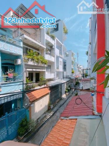 BÁN NHÀ ÂU DƯơNG LÂN QUẬN 8, ÔTÔ ĐỔ CỬA, 4 TẦNG, 4 PHÒNG, 70m2, CHỈ 8 TỶ 8 - 3