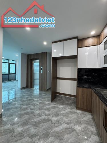 BÁN NHÀ KIM GIANG - LÔ GÓC - 7 TẦNG THANG MÁY- Ô TÔ TRÁNH- 55m² x 7 T - 4