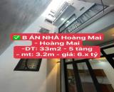 BÁN NHANH NHÀ 5 tầng Hoàng Mai - Quận Hoàng Mai -  TIỆN ÍCH BẠT NGÀN