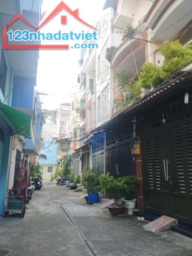 NGộp Âu Cơ - Lê Đại Hành - Quận 11 - 105m  - HXH vô nhà - 2 tầng - 2