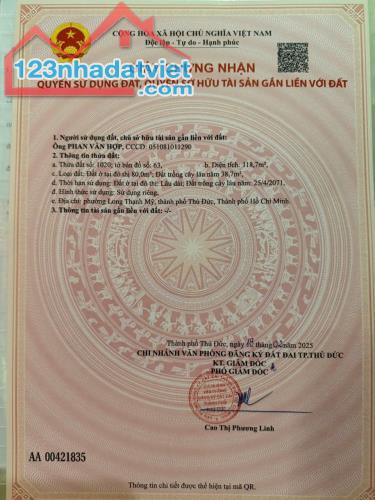 Chính Chủ cho Thuê Dài Hạn Đất Mặt Tiền Đường Nguyễn Xiển, đối diện Vinhomes Q9, TP HCM - 4