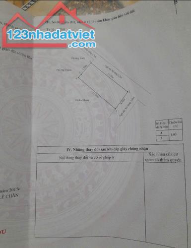Đất Thiên Lôi, 51m, lô góc 2 mặt, giá 2.35 tỉ, gần ngay Tiểu Học Vĩnh Niệm - 3
