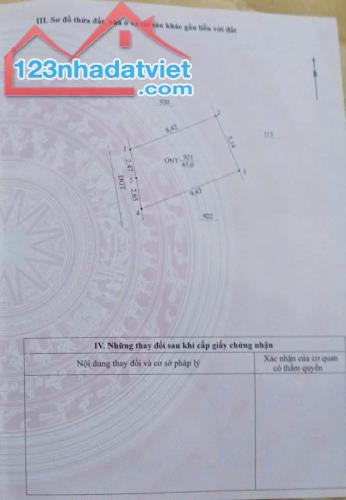 GIÁ ĐẸP-BÁN LÔ ĐẤT XÃ ĐỒNG THÁP, ĐAN PHƯỢNG-45M-GIÁ 2.68 TỶ - 4