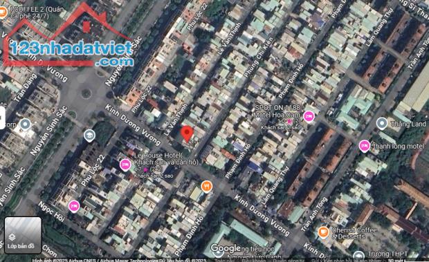 Bán nhà 3 tầng MT đường Kinh Dương Vương( vị trí đẹp) gần Nguyễn Sinh Sắc , Giá 9ty - 1