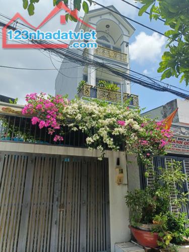 🏭NHÀ TÔ NGỌC VÂN, QUẬN 12, 80M2, 4 TẦNG, 6 TỶ. 👉Diện Tích: ngang 4m, Dài 20m, 80m2 - 2