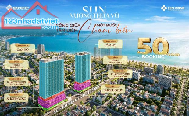 CĂN HỘ VIEW BIỂN DÒNG TIỀN 25-30 Tr/Tháng, VỐN BAN ĐẦU CHỈ TỪ 600TRIỆU BÀN GIAO NỘI THẤT