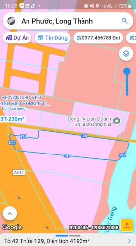 Bán đất mặt tiền QL51, An Phước, Long Thành: 4.193m2, giá 44 tỷ - 3