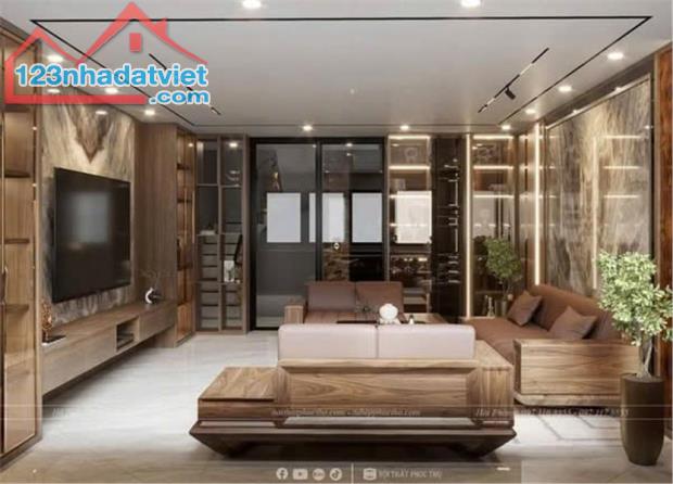 BÁN NHÀ Thạch Bàn 50m2, 7 tầng, 5m mặt tiền,lô góc,nở hậu,full nội thất, kdoanh giá 12.x - 1