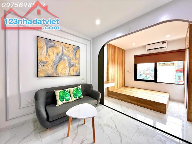 Bán nhà Đại Từ 100m 3 thoáng 8 tầng thang máy 24 phòng cho thuê - 2