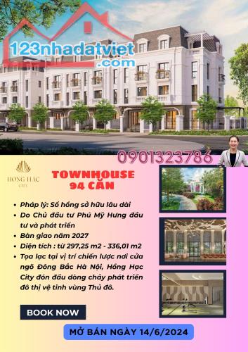 HỒNG HẠC CITY PHÚ MỸ HƯNG BẮC NINH- BẢNG GIÁ CHÍNH THỨC DỰ ÁN , NHẬN BẢNG GIÁ NGAY - 1