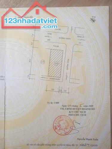CHÍNH CHỦ CẦN BÁN ĐẤT Xã Thống Nhất - Phường Hoành Bồ- TP.Hại Long -T.Quảng Ninh - 3