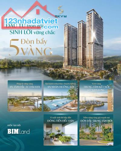 Chỉ từ 1,7  tỷ sở hữu ngay căn hộ cao cấp view vịnh di sản, VỐN ban đầu chỉ 510tr
